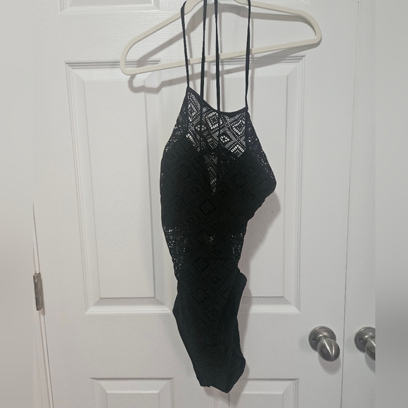 Aerie Crochet One Piece Bathing Suit XL - Picture 2 of 5